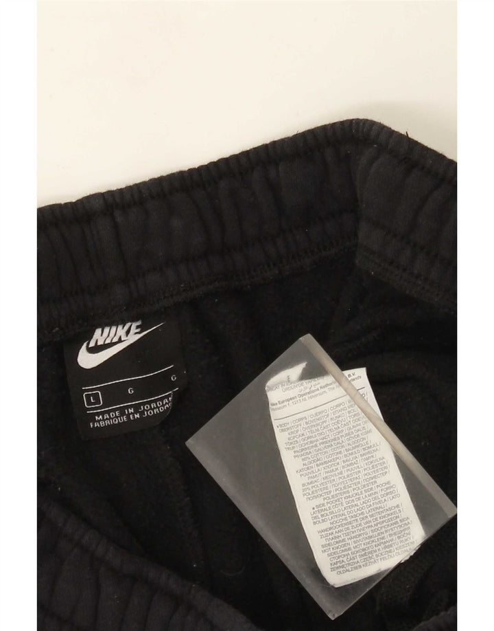 Nike Pantalon de survêtement pour homme en coton noir Taille L