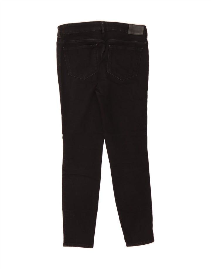 MASSIMO DUTTI Womens Mid Rise Skinny Jeans W30 L29  Black Vintage Massimo Dutti and Second-Hand Massimo Dutti from Messina Hembry 