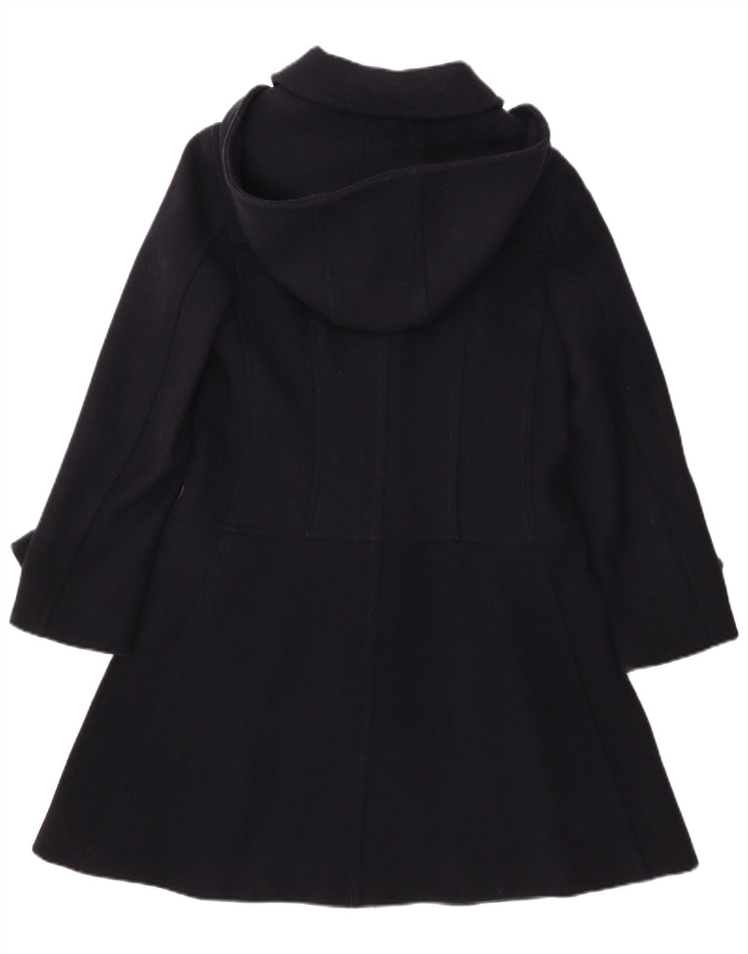 Alberta Ferretti Duffle-coat Philosophy pour femme UK 12 Bleu marine moyen