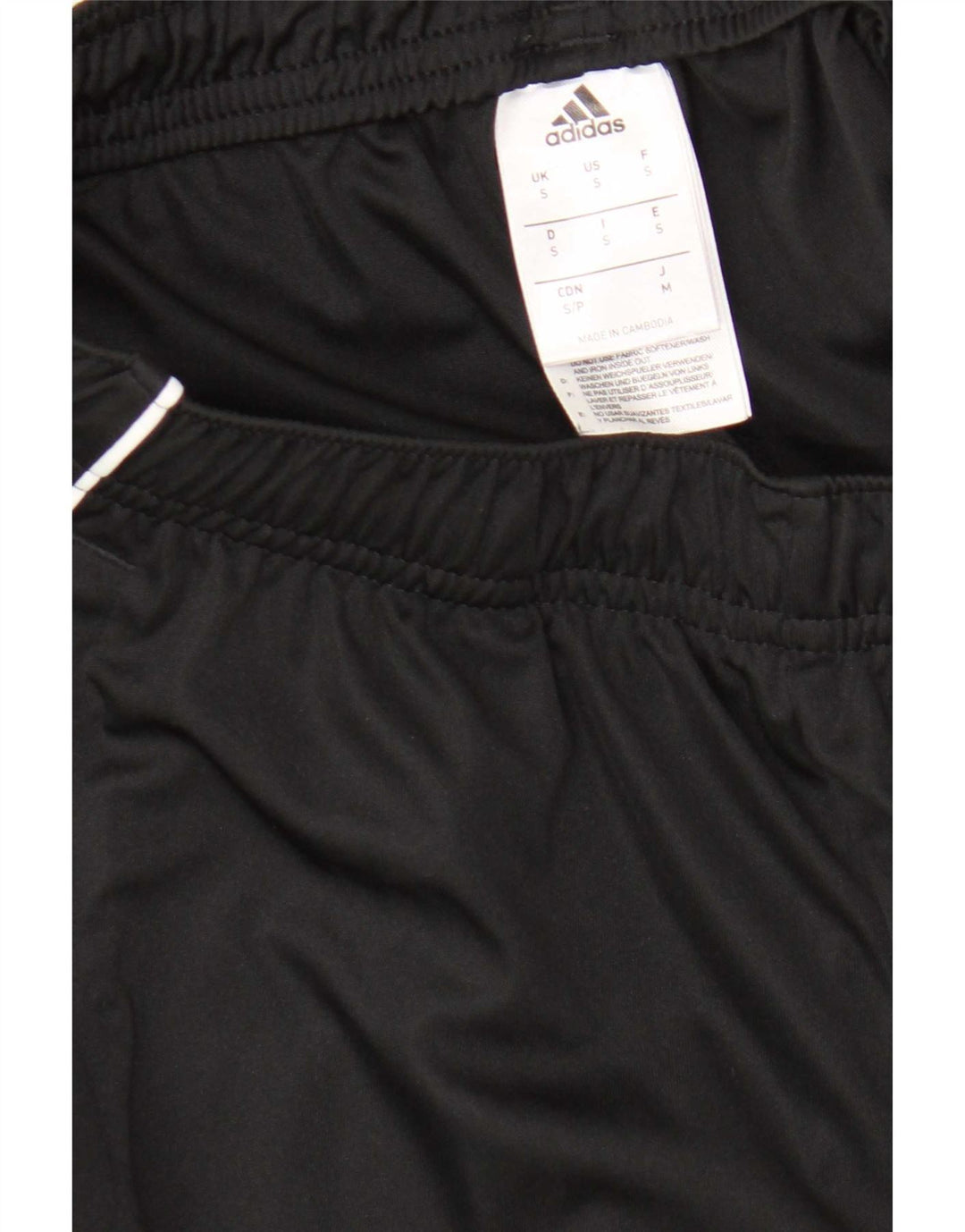 Adidas Short de sport Climalite pour homme Petit Noir Polyester
