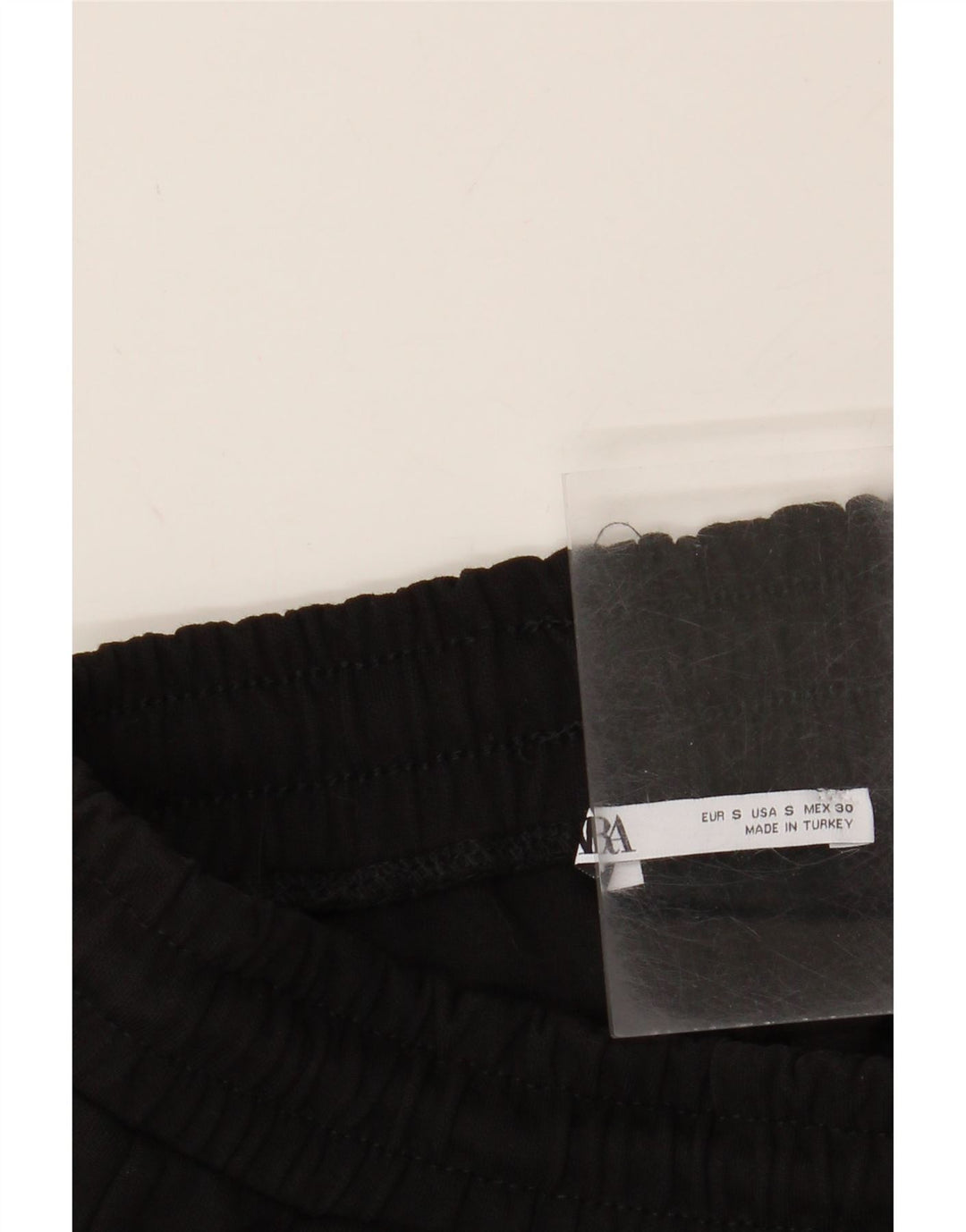 ZARA Mens Sport Shorts Small Black Cotton