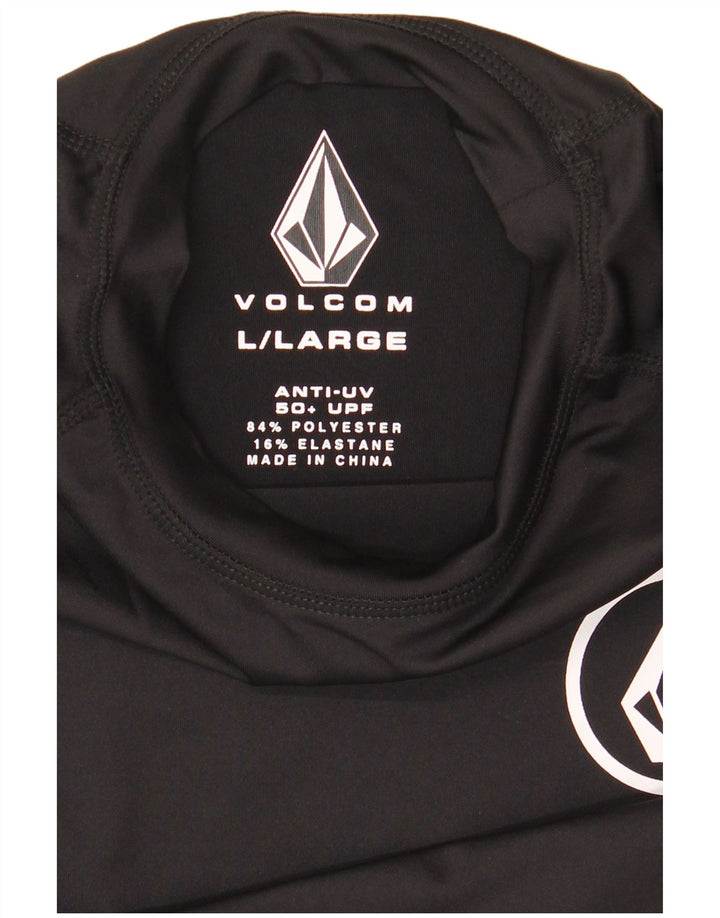Volcom T-Shirt Homme Haut Large Noir Polyester