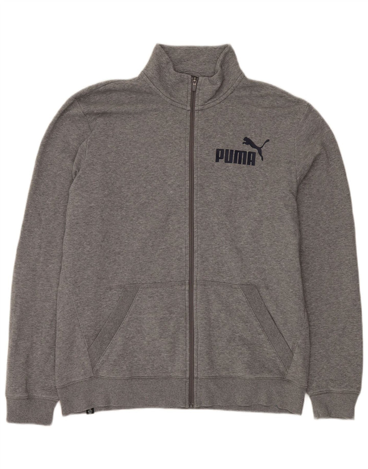 Puma Veste de Survêtement Graphique Homme XL Gris Coton