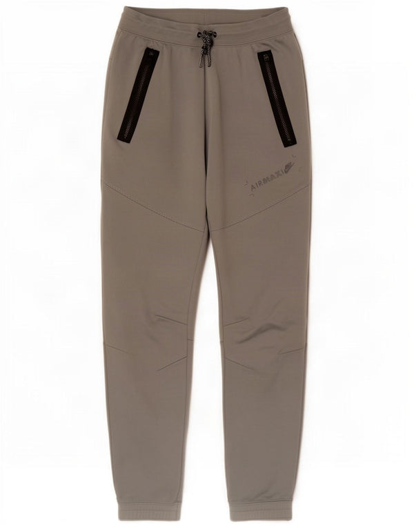Nike Pantalon de survêtement pour homme Gris moyen Colorblock Polyester
