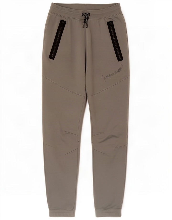 Nike Pantalon de survêtement pour homme Gris moyen Colorblock Polyester