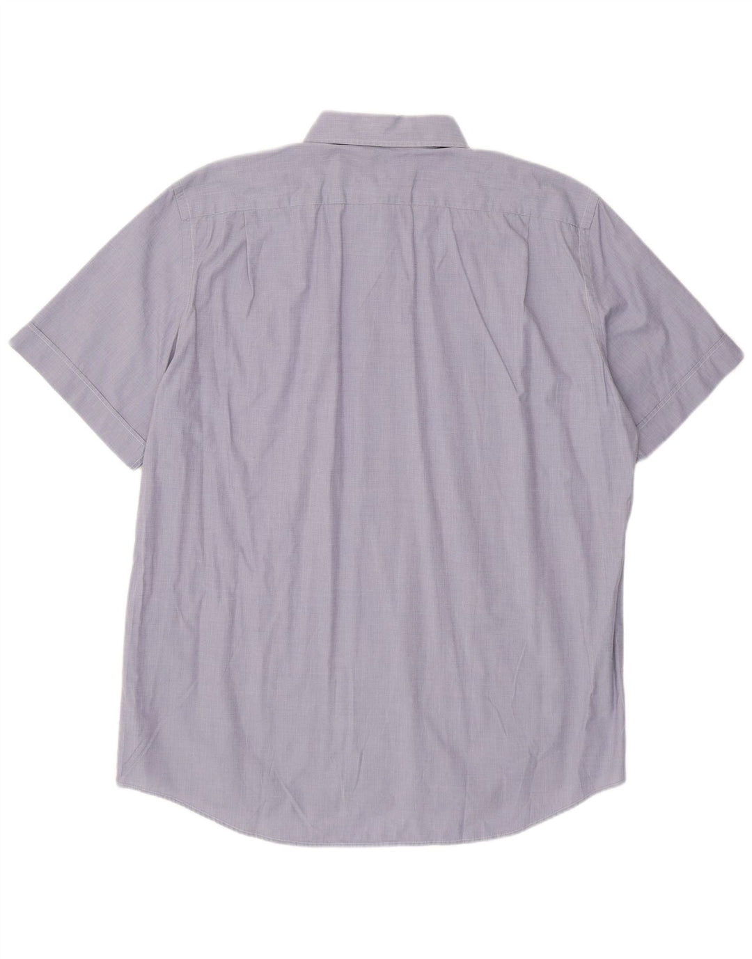 Lacoste Chemise à manches courtes homme taille 43 grand coton bleu