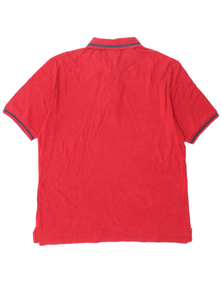 Diadora Polo Homme 2XL Rouge Coton