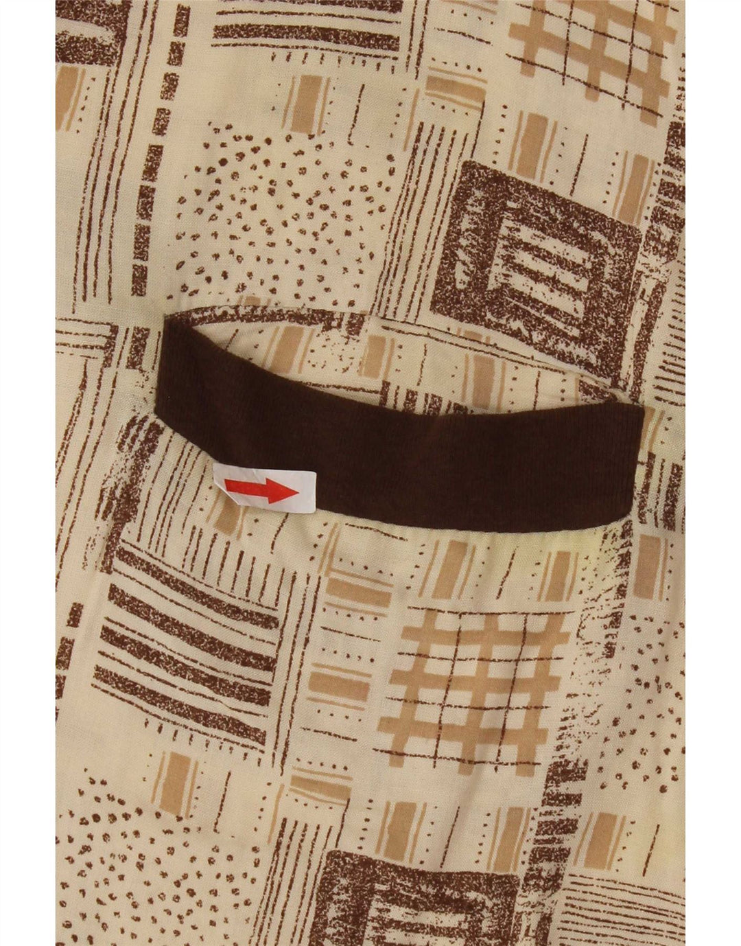 Polo Homme Vintage XL Beige Viscose