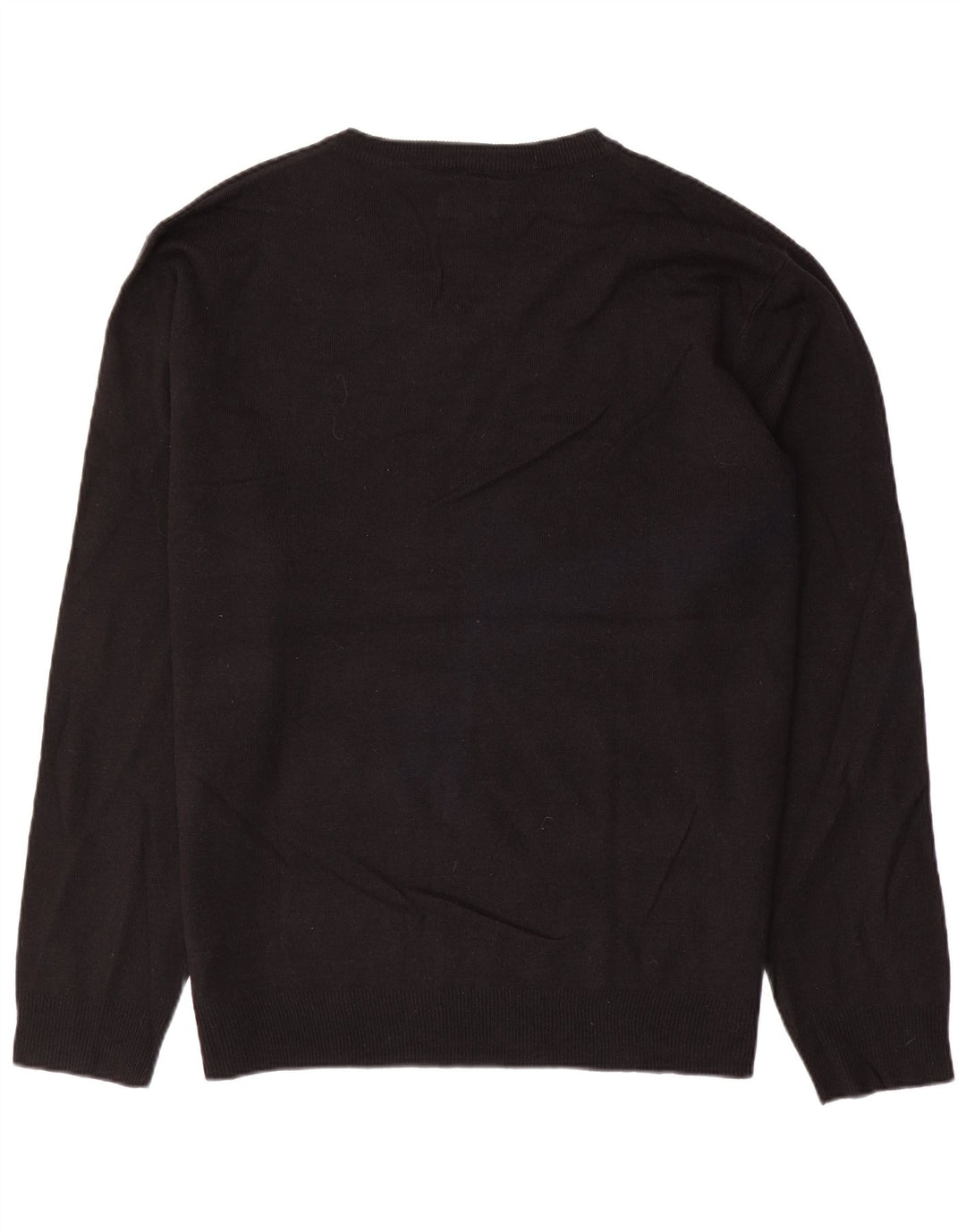 PIERRE CARDIN Pull Col V Homme 3XL Acrylique Noir