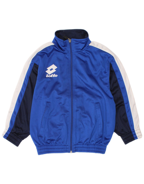 Lotto Veste de Survêtement Garçon 5-6 Ans Petit Bleu Colorblock
