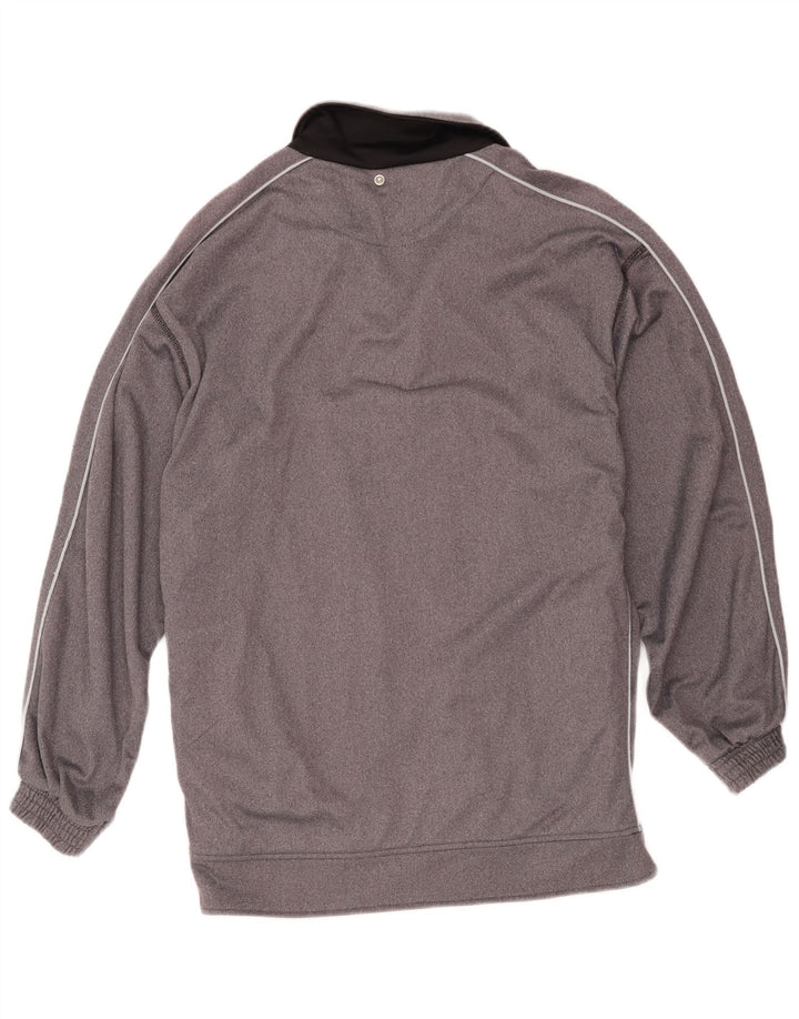 Lotto Veste de Survêtement Graphique Homme Gris Moyen Polyester Colorblock