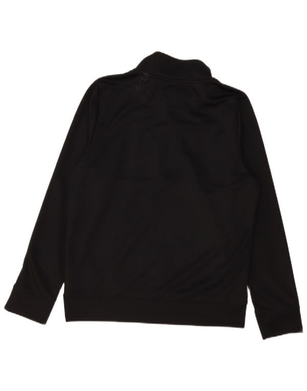 Nike Garçon Standard Zip Neck Sweatshirt Jumper 13-14 ans XL Noir