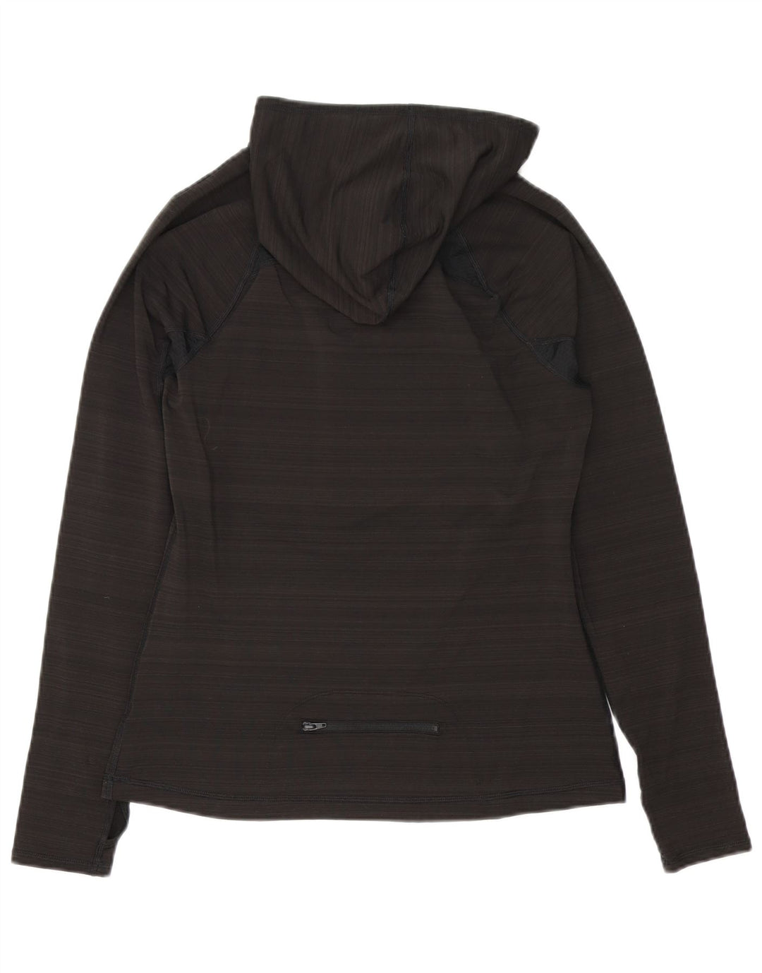 Fila Haut à capuche à manches longues pour femme UK 12 Polyester à fines rayures noir moyen