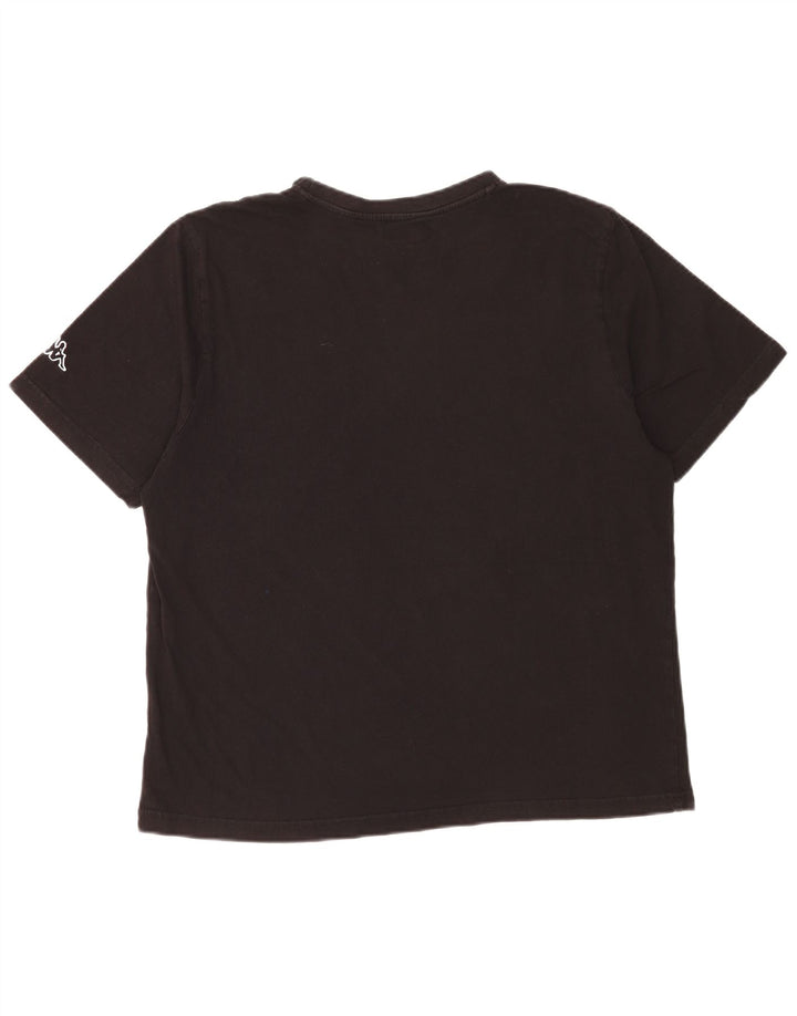 Kappa T-Shirt Graphique Homme Grand Noir