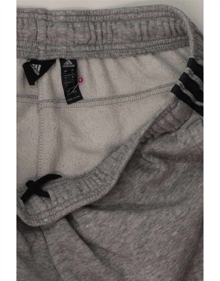 Adidas Pantalon de survêtement pour homme, jogging, grand, gris moucheté