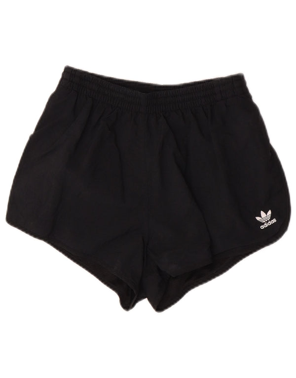 Adidas Short de sport pour femme UK 8 Petit Noir Polyester