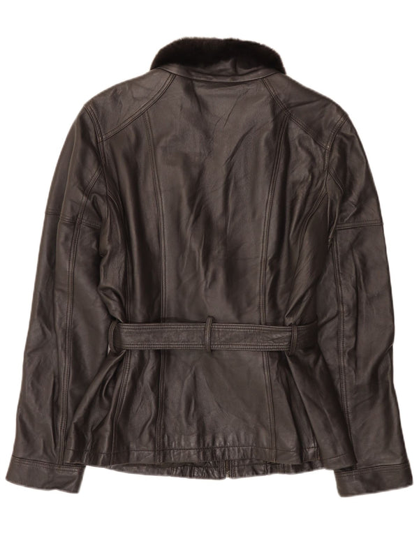 Conbipel Veste en Cuir Femme IT 48 XL Noir