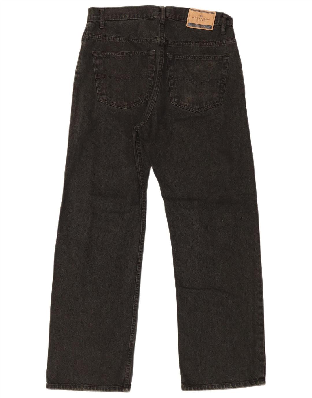 Marks & Spencer Jean droit Blue Harbor homme W32 L29 coton noir