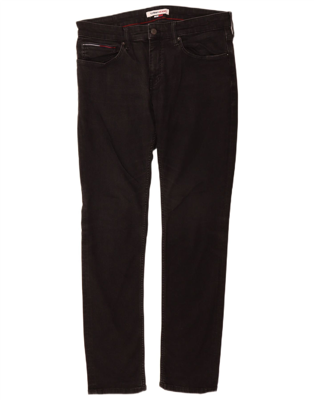 Tommy Hilfiger Jean Slim Homme W36 L34 Noir Coton
