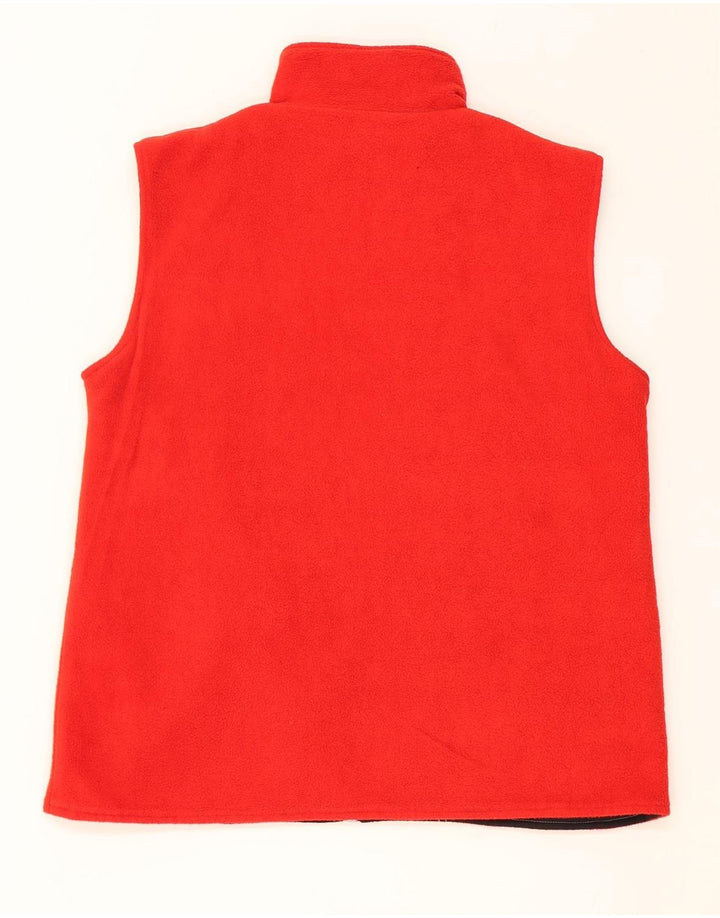 Lotto Gilet Réversible Homme UK 36 Petit Noir Colorblock Polyester