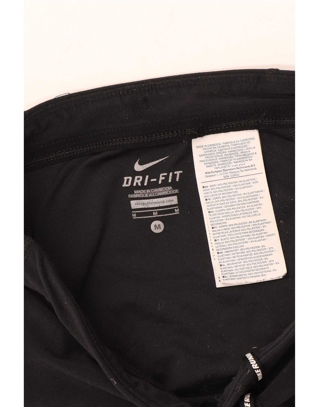 Legging Nike Dri Fit pour femme UK 44 Polyester noir moyen