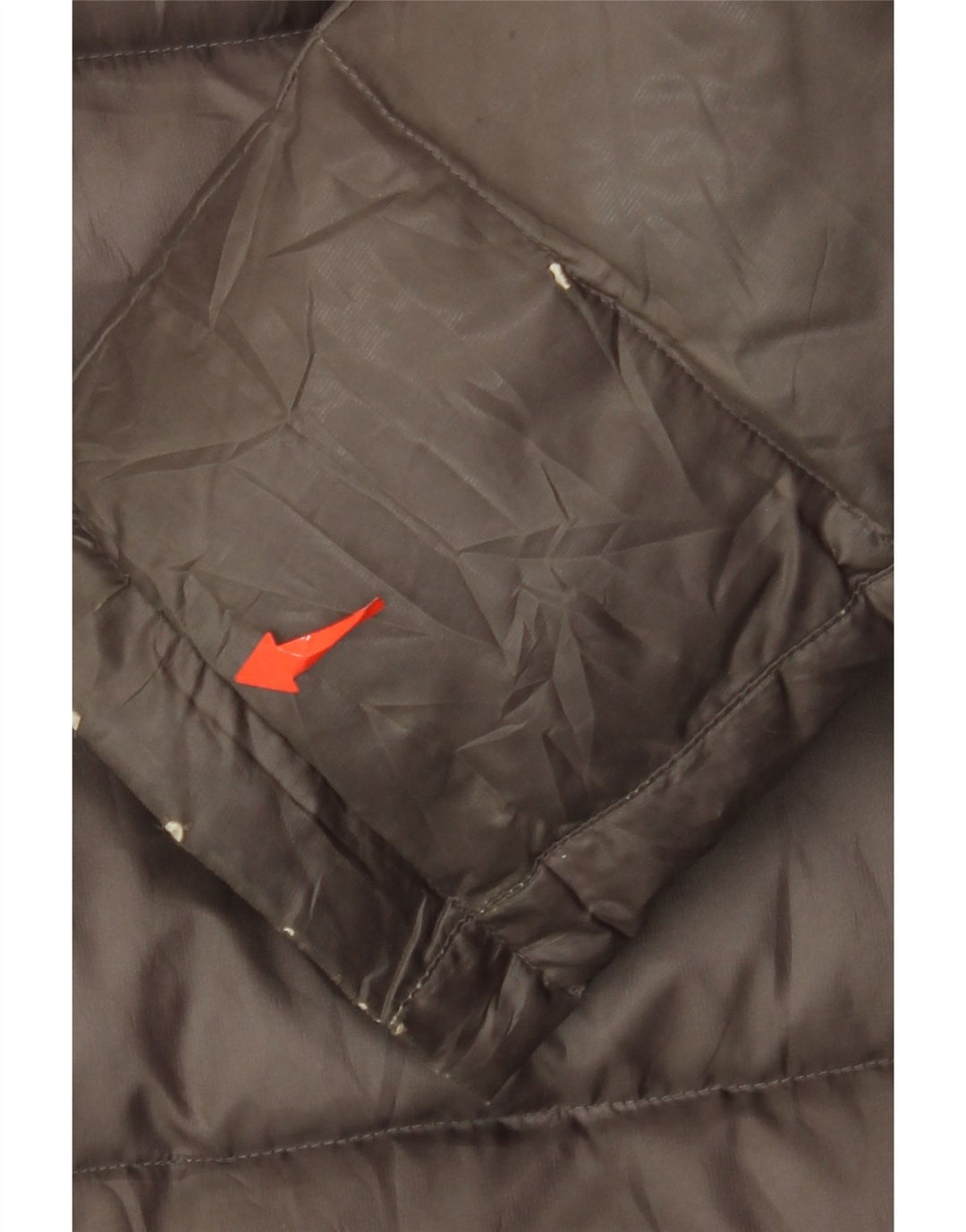 Trussardi Jeans Veste matelassée à capuche pour homme IT 54 2XL Kaki Polyester