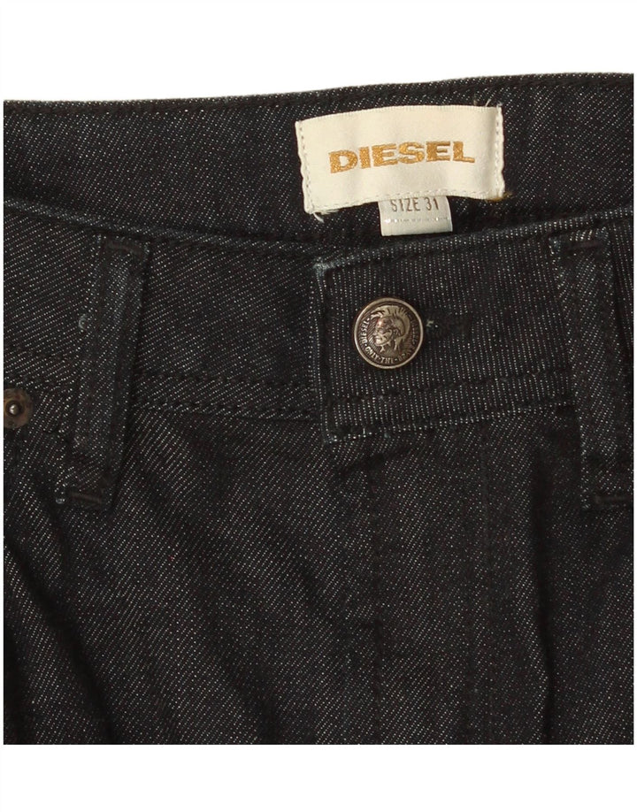 Diesel Jupe en Jean Femme W31 Large Noir Coton
