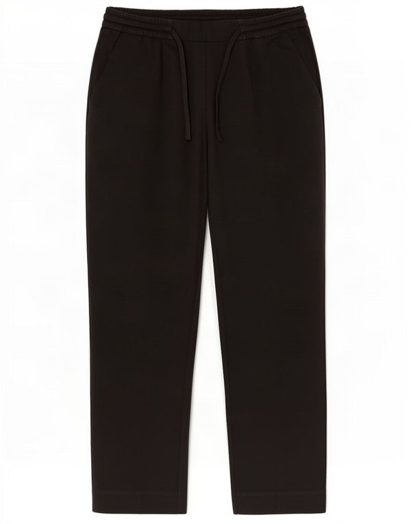 Zara Pantalon décontracté droit pour femme Medium W28 L27 Noir