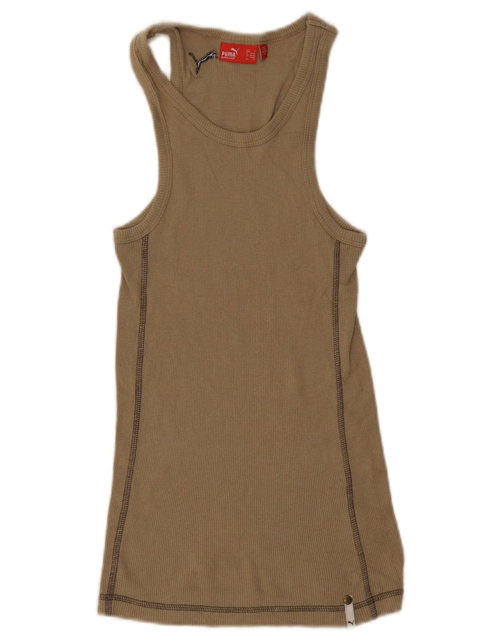 Puma Débardeur pour femme UK 8 Small Marron