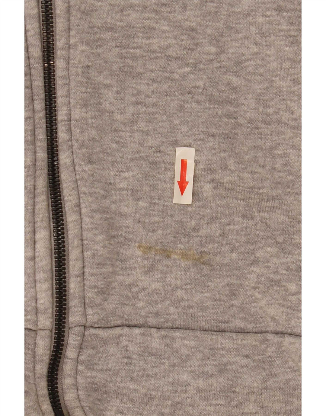 Adidas Pull à capuche zippé 3D Arc pour homme en coton gris moyen