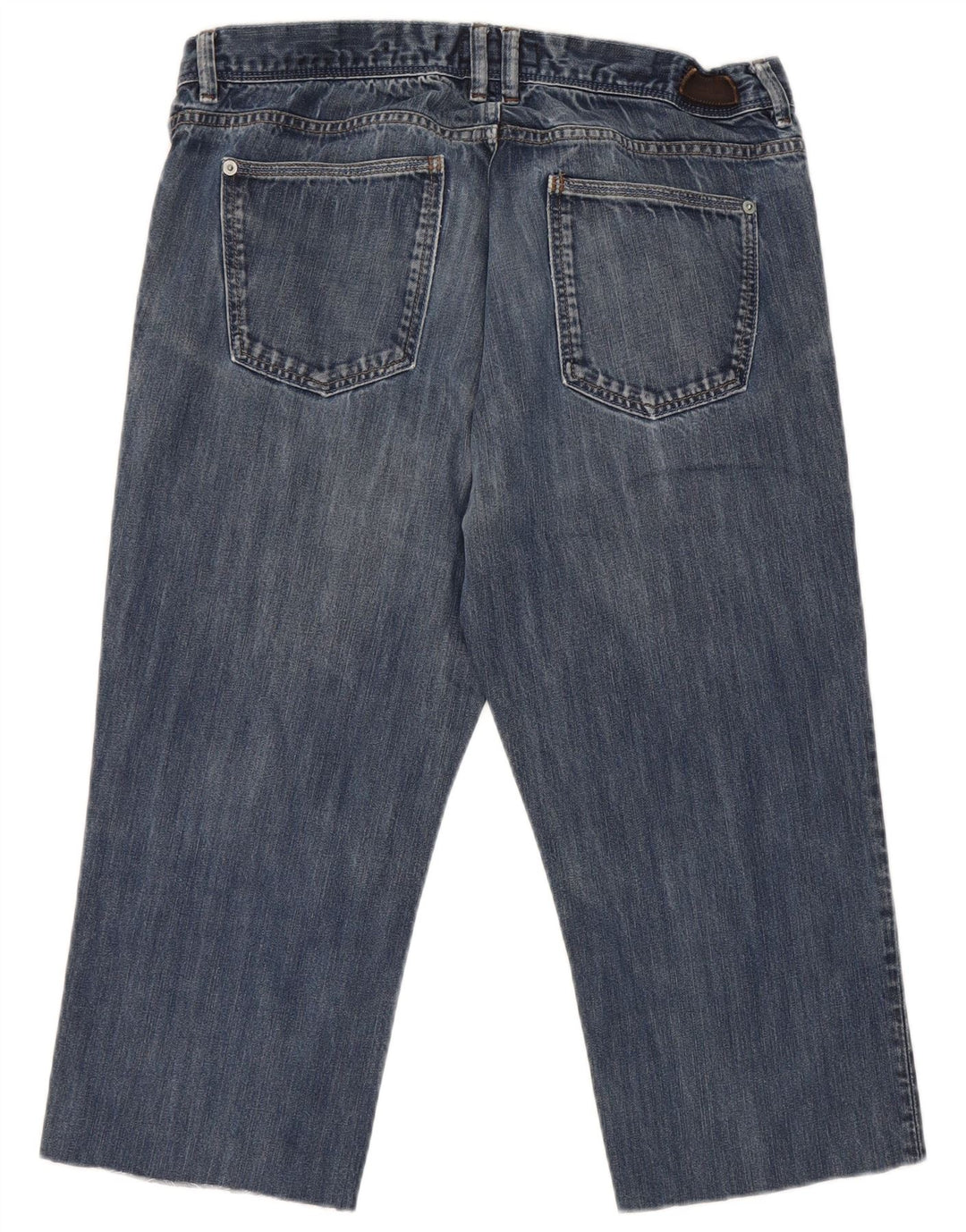 Massimo Dutti Jean Capri Homme EU 42 Large W32 L20 Bleu Coton