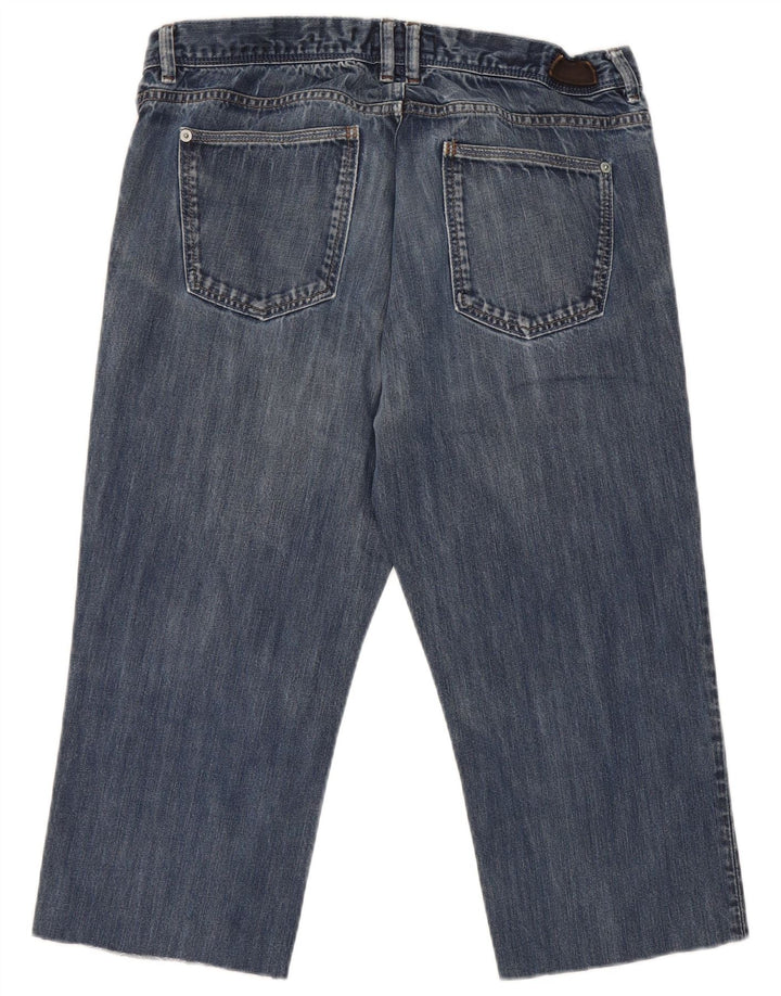 Massimo Dutti Jean Capri Homme EU 42 Large W32 L20 Bleu Coton