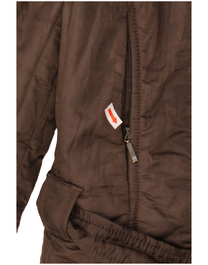 REFRIGIWEAR Veste matelassée à capuche pour femme UK 18 XL Marron