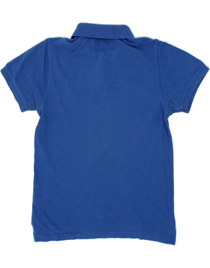 TOMMY HILFIGER Mens Polo Shirt Large Blue Cotton Vintage Tommy Hilfiger and Second-Hand Tommy Hilfiger from Messina Hembry 
