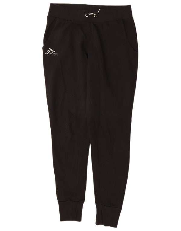 Kappa Pantalon de survêtement pour femme Noir Taille 44 Medium Noir