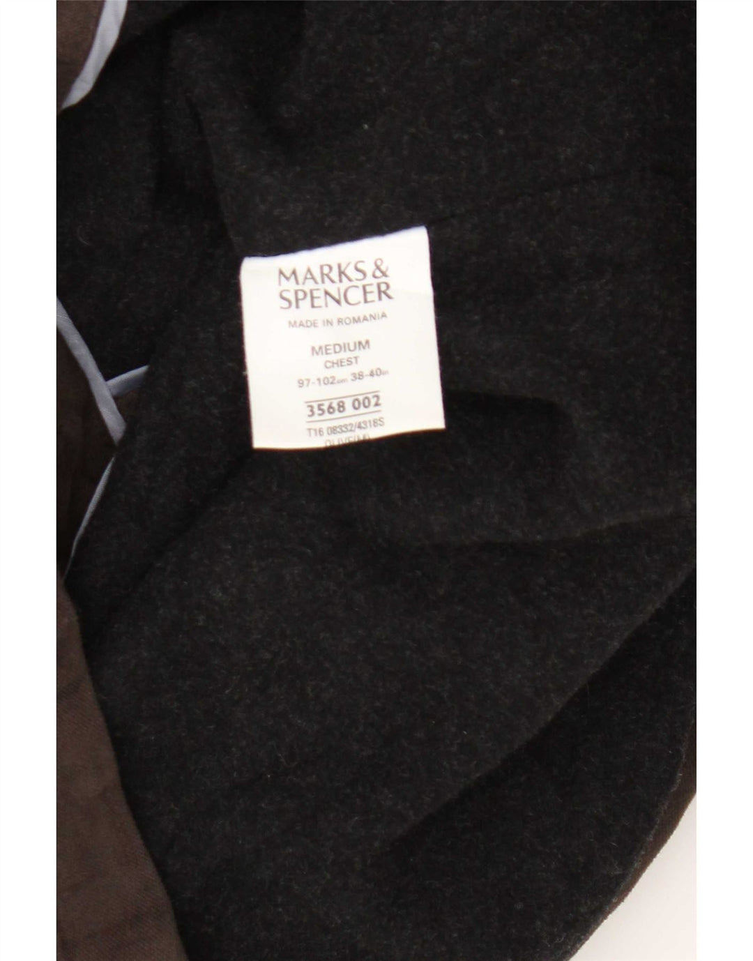 Marks & Spencer Veste utilitaire pour homme UK 38 Coton marron moyen