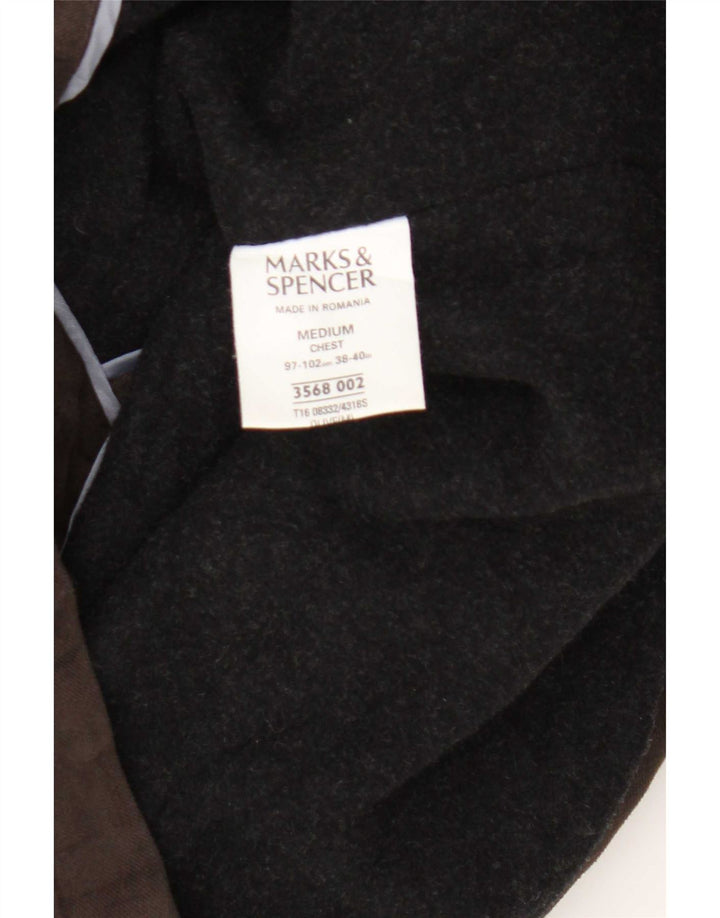 Marks & Spencer Veste utilitaire pour homme UK 38 Coton marron moyen