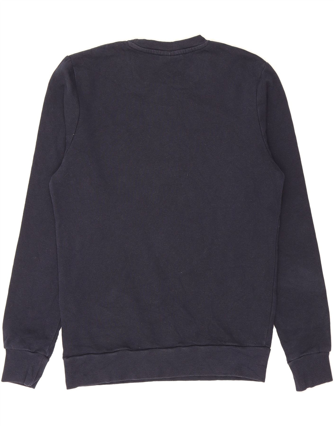 JACK & JONES Mens Core Graphic Sweatshirt Jumper Small Navy Blue Cotton Vintage Jack & Jones and Second-Hand Jack & Jones from Messina Hembry 
