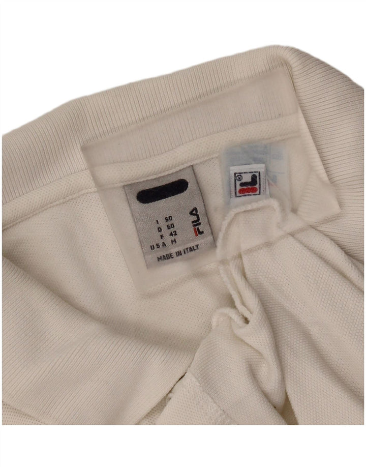 Fila Polo Homme IT 50 Coton Blanc Moyen