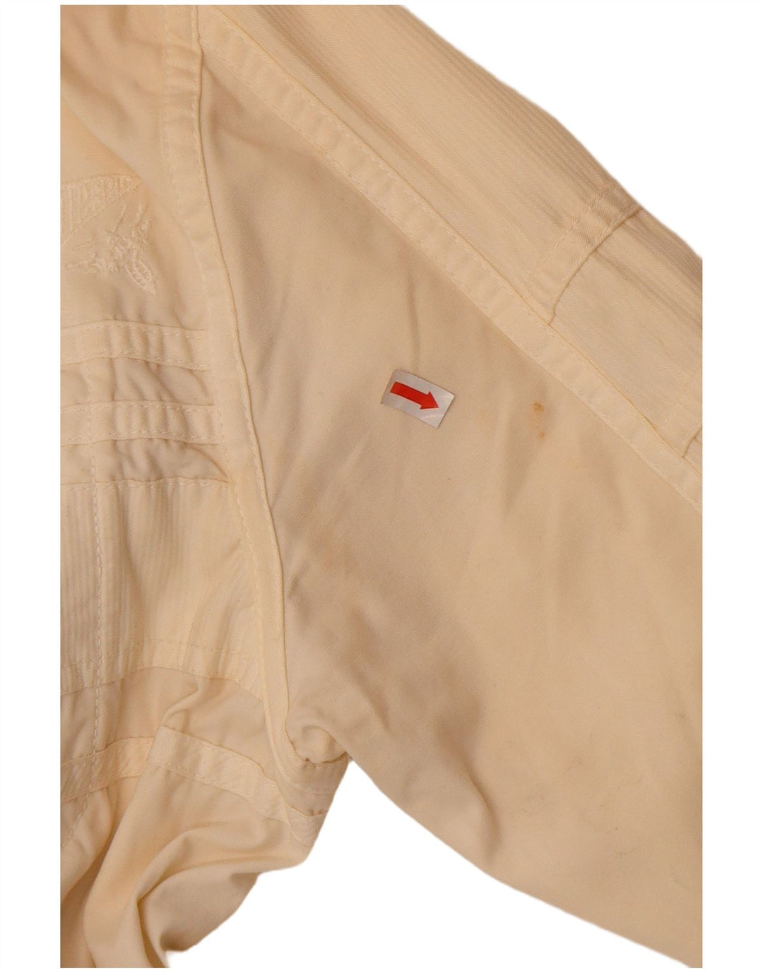 Diesel Veste Bomber Femme UK 18 XL Coton Blanc Cassé