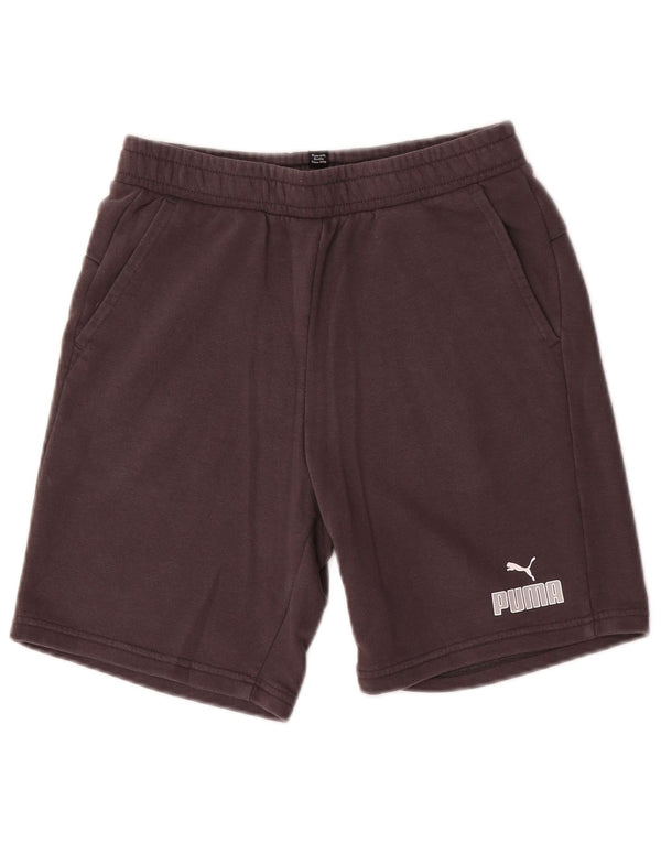 Puma Boys Sport Shorts 13-14 Years Grey Cotton