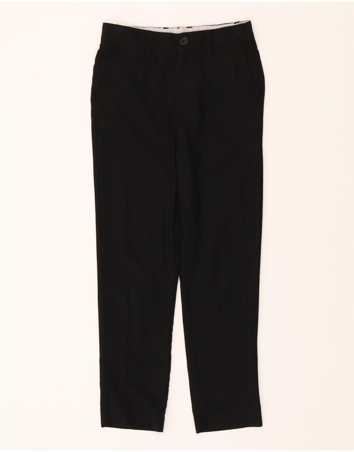 Monsoon Pantalon Chino Droit Garçon 8-9 Ans W23 L22 Noir Polyester
