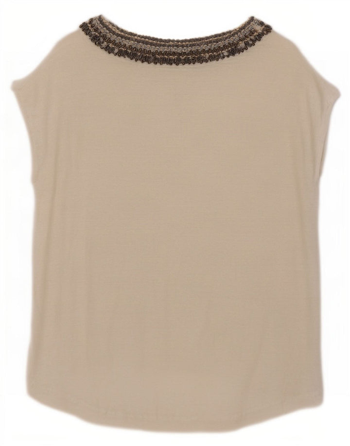 Zara Chemisier surdimensionné pour femme UK 10 Petit Blanc