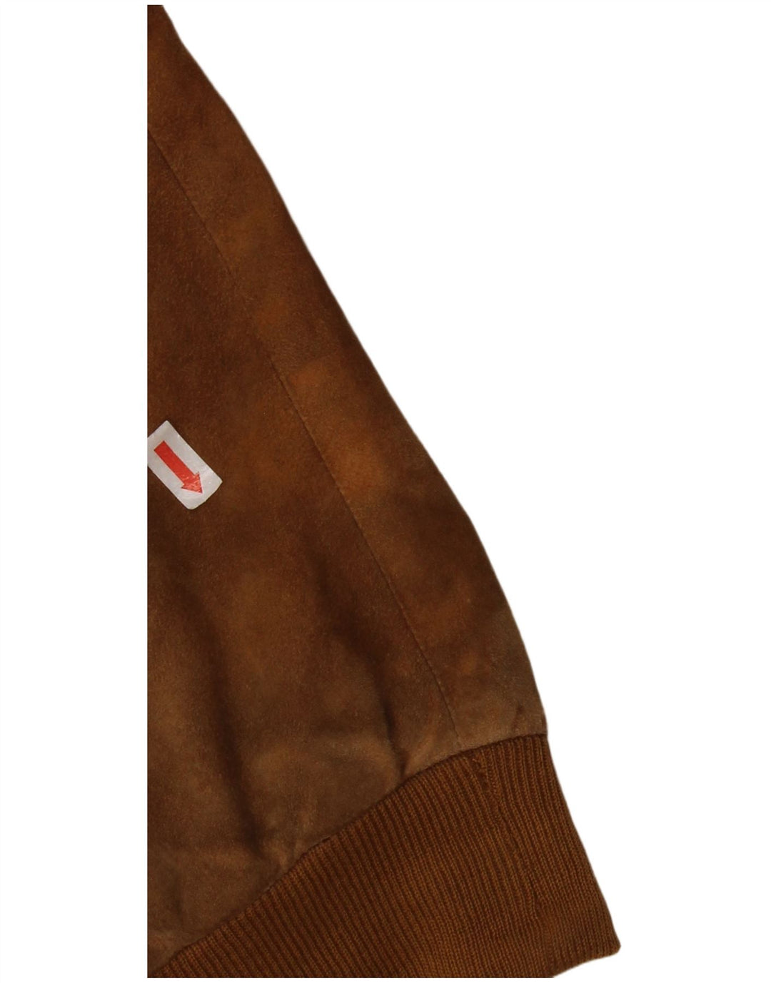 veste bomber en daim vintage pour homme UK 42 XL Marron