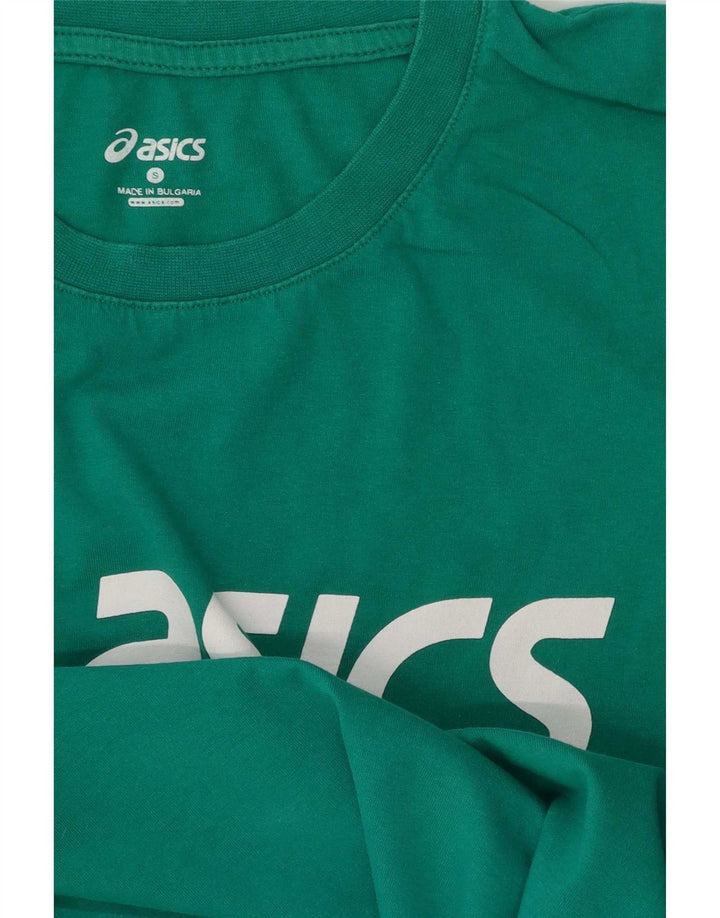 Asics T-Shirt Graphique Homme Petit Vert
