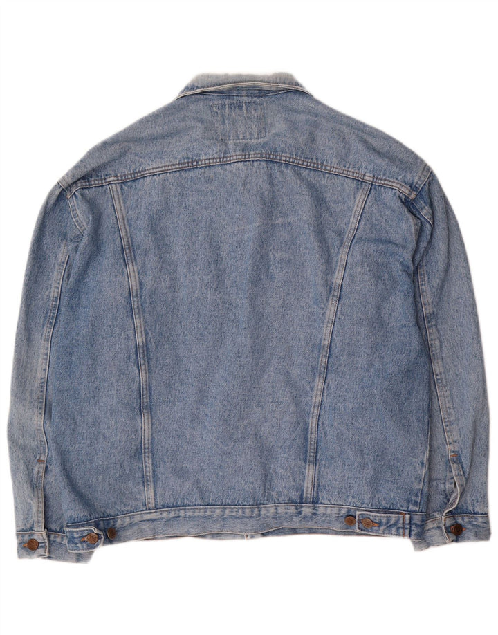 Wild Jeans Veste en Jean Homme UK 42 XL Bleu Coton