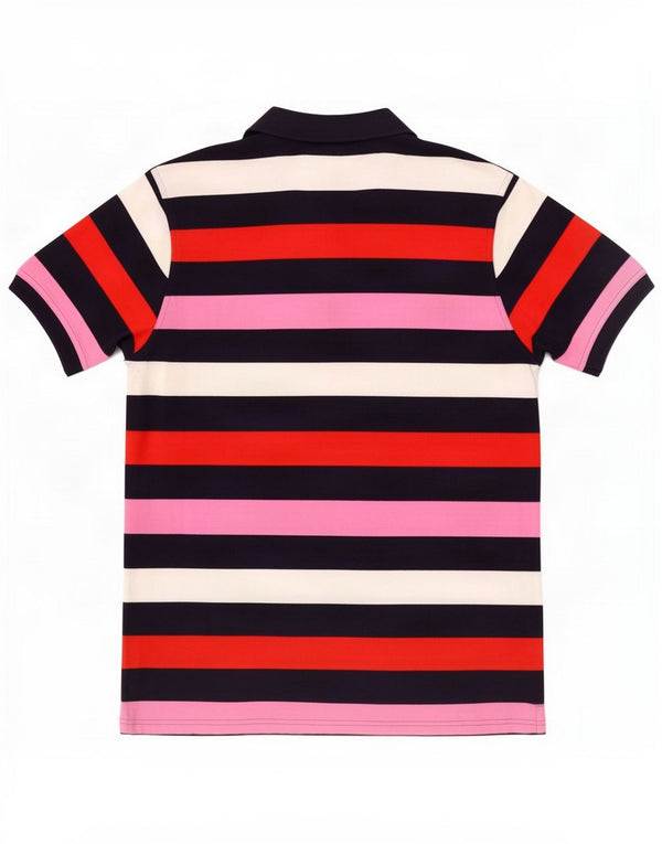 Fila Polo Homme Medium Multicolore Rayé Coton
