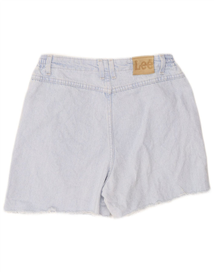 Lee Short en jean taille haute pour femme W30 Bleu moyen