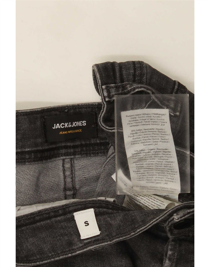 Jack & Jones Short en Jean Homme Petit W29 Gris