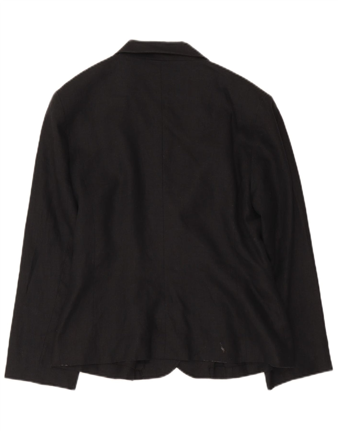 Inwear Veste Blazer 2 Boutons Femme UK 14 Large Acétate Noir